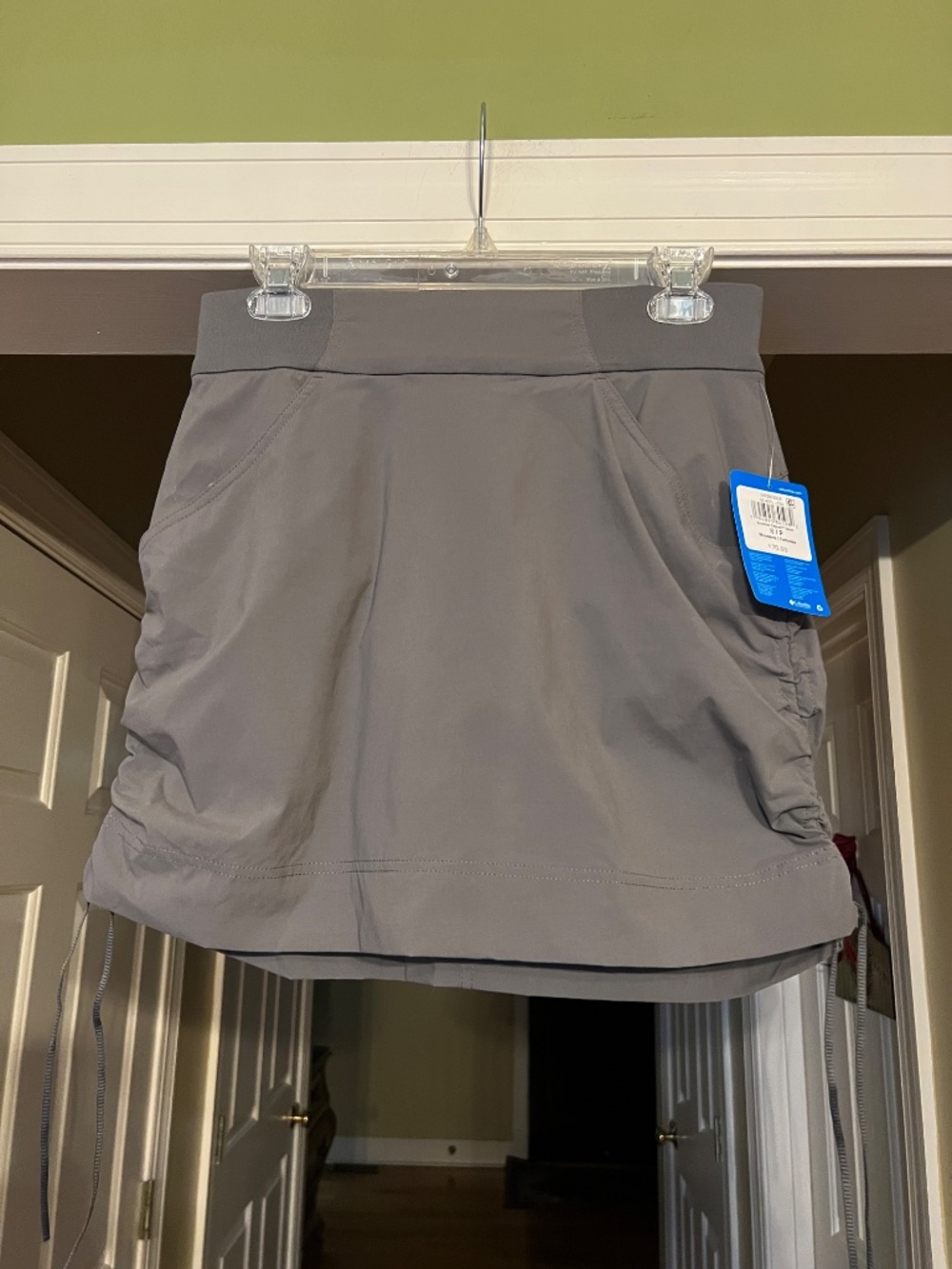 $70 NWT Women's Columbia Omni Shield Anytime Casual Skort in Gray Size SMALL - Picture 3 of 9